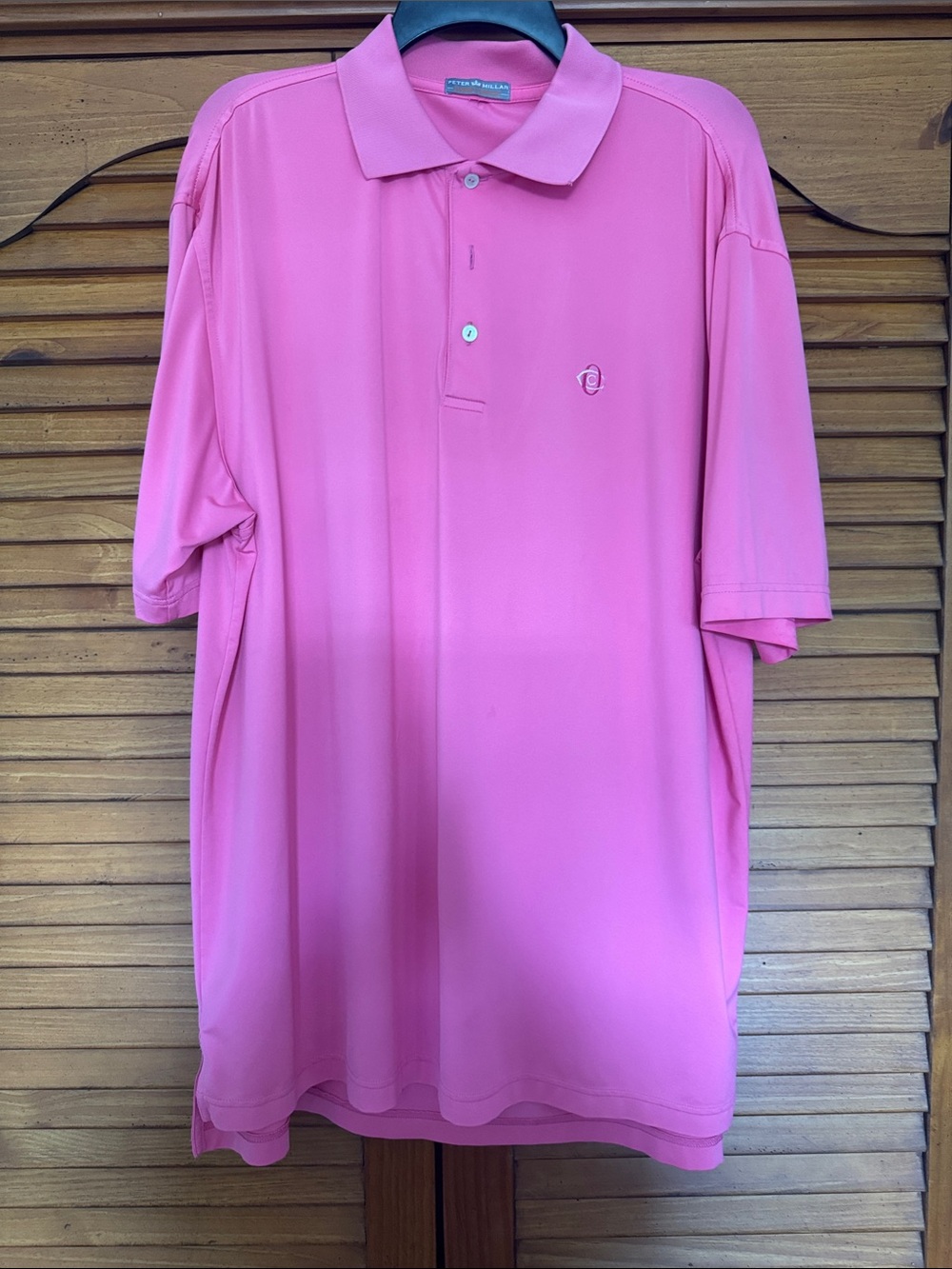 Peter Millar Pink Performance Polo Shirt